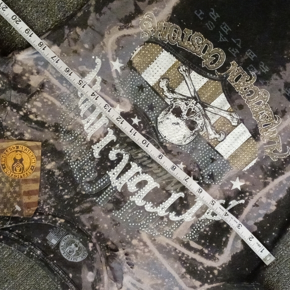 🆕 💀HTF Affliction💀 - "On The Road" 3/4 Tee - Picture 9 of 11